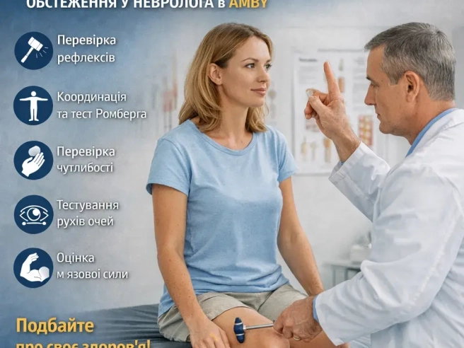 Як перевірити нервову систему: обстеження у невролога в AMBY